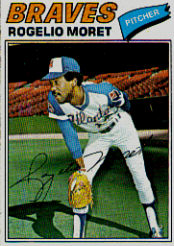 1977 Topps Baseball Cards      292     Rogelio Moret